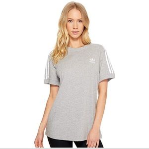 Adidas 3 stripe tee
